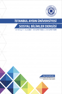 İstanbul Aydın Üniversitesi Sosyal Bilimler Dergisi