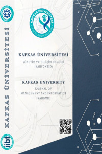 Kafkas University Journal of Management and Informatics Cover image
