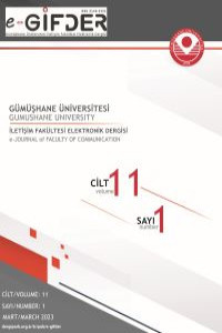 Gümüşhane Üniversitesi İletişim Fakültesi Elektronik Dergisi