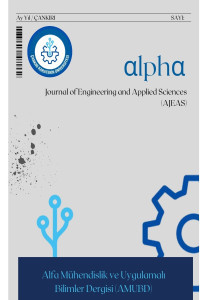 Alfa Mühendislik ve Uygulamalı Bilimler Dergisi