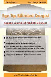 Aegean Journal of Medical Sciences