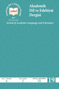 Akademik Dil ve Edebiyat Dergisi