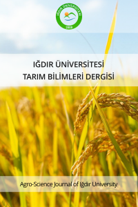 Iğdır Üniversitesi Tarım Bilimleri Dergisi