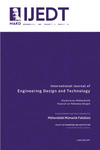 Uluslararası Mühendislik Tasarım ve Teknoloji Dergisi