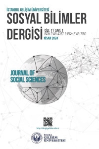 İstanbul Gelişim Üniversitesi Sosyal Bilimler Dergisi Kapak resmi