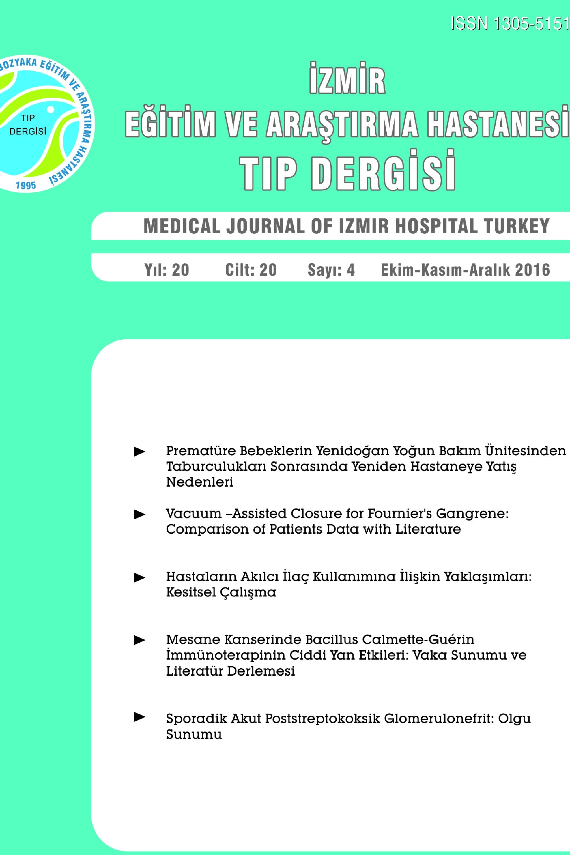 Medical Journal of Izmir Hospital