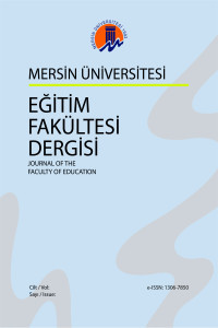 Mersin University Journal of the Faculty of  Education
