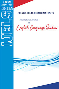 Manisa Celal Bayar University International Journal of English Language Studies