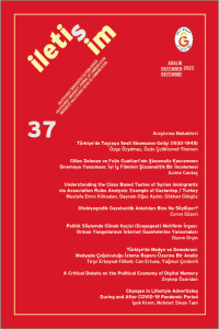Galatasaray University Journal of Communication
