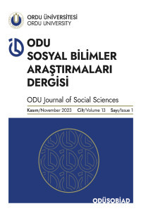 Ordu Üniversitesi Sosyal Bilimler Enstitüsü Sosyal Bilimler Araştırmaları Dergisi