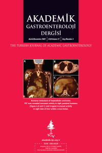 Akademik Gastroenteroloji Dergisi