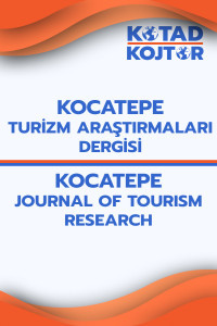 Kocatepe Journal  of Tourism Research Cover image