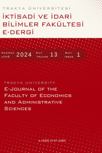 Trakya University E-Journal of the Faculty of Economics and Administrative Sciences