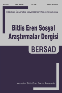 Bitlis Eren Sosyal Araştırmalar Dergisi Cover image