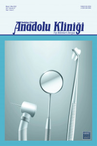 Anadolu Kliniği Tıp Bilimleri Dergisi