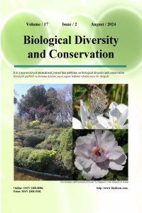 Biological Diversity and Conservation Cover image