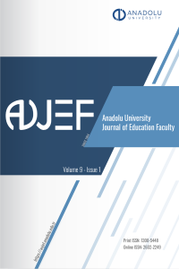 Anadolu University Journal of Education Faculty