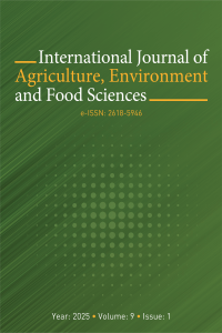 International Journal of Agriculture Environment and Food Sciences