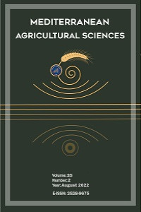 Mediterranean Agricultural Sciences Kapak resmi