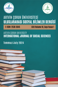 Artvin Coruh University International Journal of Social Sciences