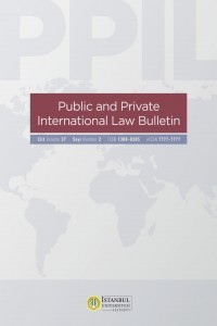 Public and Private International Law Bulletin