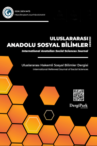 Uluslararası Anadolu Sosyal Bilimler Dergisi