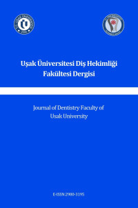 Journal of Dental Faculty of Usak University