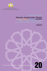 Selcuk University Journal of Seljuk Studies