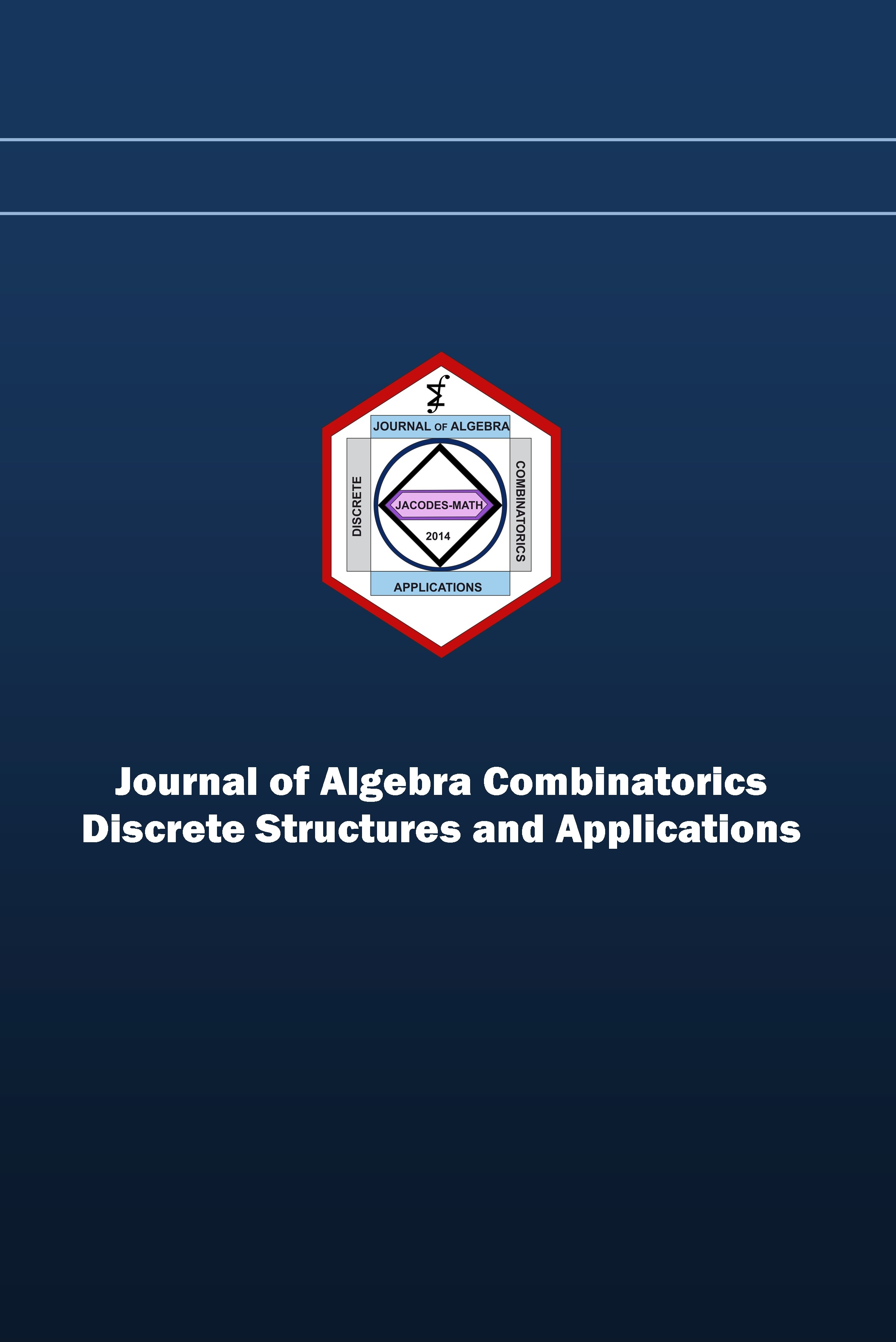 Journal of Algebra Combinatorics Discrete Structures and Applications