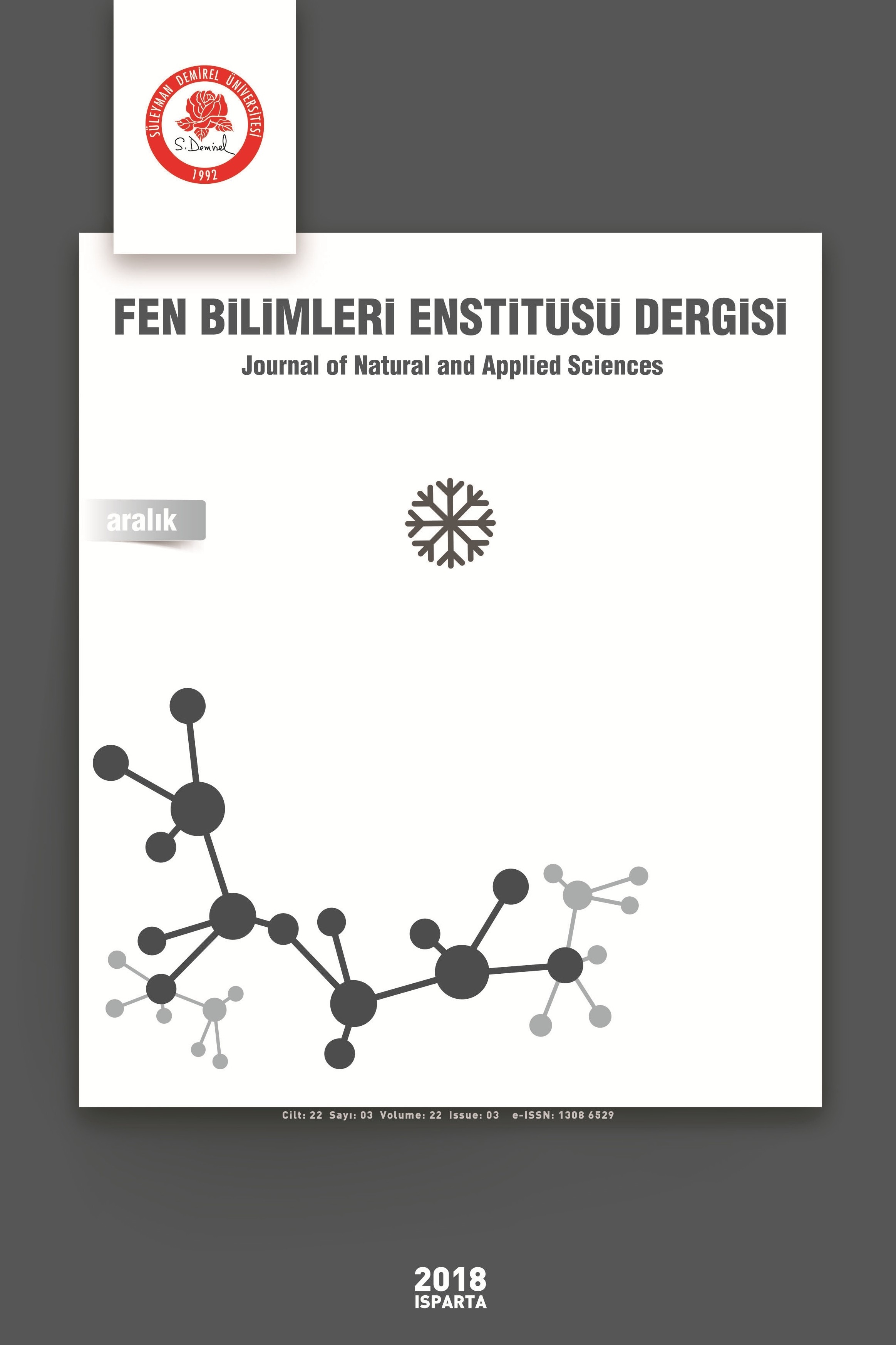 Journal of Süleyman Demirel University Graduate School of Natural Sciences