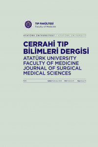 Atatürk Üniversitesi Tıp Fakültesi Cerrahi Tıp Bilimleri Dergisi