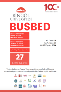 Bingöl University Journal of Social Sciences Institute