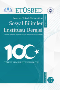Erzurum Teknik Üniversitesi Sosyal Bilimler Enstitüsü Dergisi