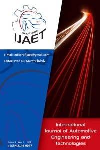 International Journal of Automotive Engineering and Technologies