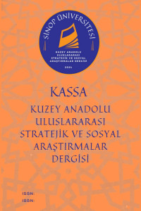 Kuzey Anadolu Uluslararası Stratejik ve Sosyal Araştırmalar Dergisi Cover image