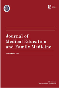 Journal of Medical Education and Family Medicine Kapak resmi
