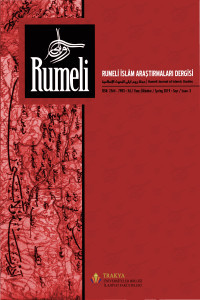 Rumeli Journal of Islamic Studies