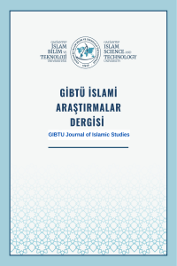 GİBTÜ  İslami Araştırmalar Dergisi