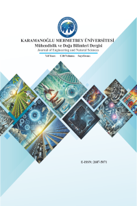 Karamanoglu Mehmetbey University Journal of Engineering and Natural Sciences