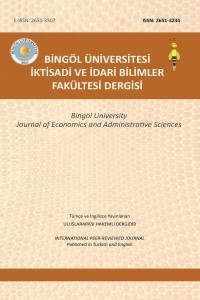 Bingöl Üniversitesi İktisadi ve İdari Bilimler Fakültesi Dergisi