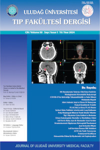 Uludağ Üniversitesi Tıp Fakültesi Dergisi Kapak resmi