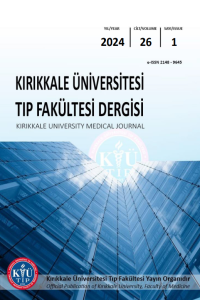 Kırıkkale Üniversitesi Tıp Fakültesi Dergisi Kapak resmi