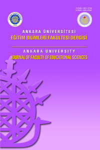 Ankara Üniversitesi Eğitim Bilimleri Fakültesi Dergisi