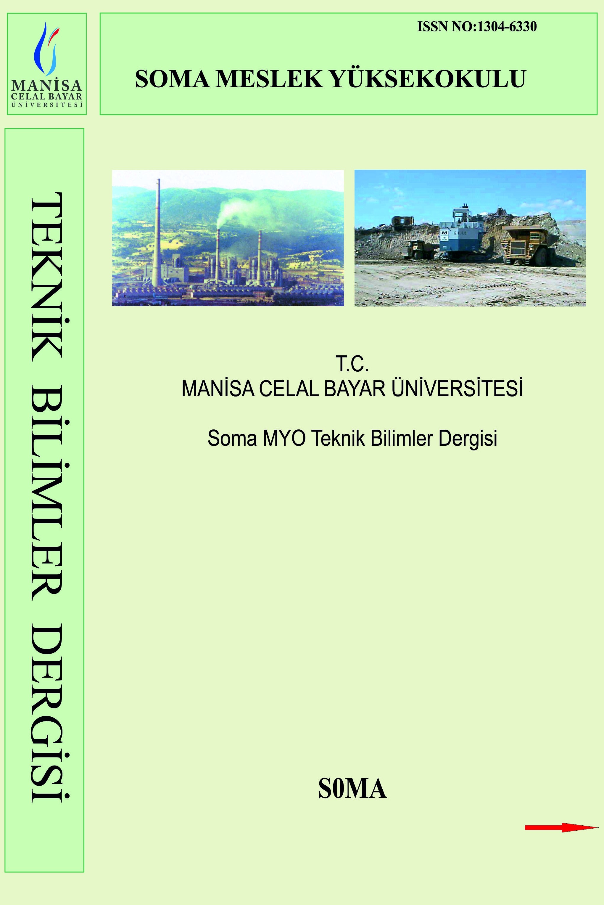Soma Meslek Yüksekokulu Teknik Bilimler Dergisi