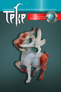 Uluslararası Türkçe Edebiyat Kültür Eğitim (TEKE) Dergisi