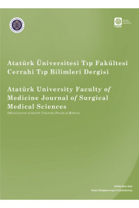 Atatürk University Faculty of Medicine Journal of Surgical Medical Sciences