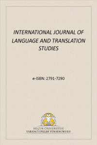 Uluslararası Dil ve Çeviri Çalışmaları Dergisi