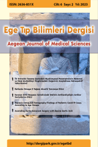 Ege Tıp Bilimleri Dergisi Kapak resmi