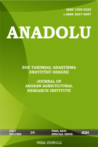 ANADOLU Ege Tarımsal Araştırma Enstitüsü Dergisi