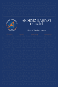 Akdeniz Theology Journal